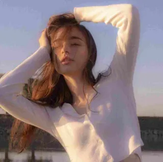 💞 1442f925 женщина, девушка, портрет, модель, человек, красота, мода whatsapp sticker