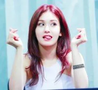 🍧 91219d24 kpop, корея, певица, женщина, азиатка, портрет whatsapp sticker