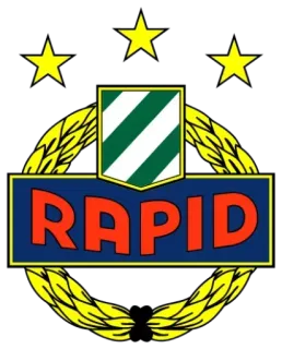 🇦🇹 e2605188 RAPID football, sport, équipe, logo telegram sticker