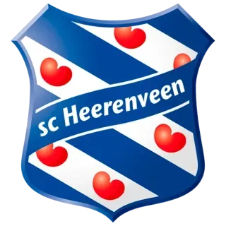 🇳🇱 ff9bfd9d sc Heerenveen football, soccer, sport, logo, équipe telegram sticker