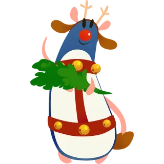 🦌 9c3f4d8d クリスマス, お祝い, 祝日, 装飾, お祭り, シーズン whatsapp sticker