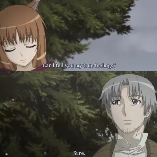 Spice&Wolf telegram stickers