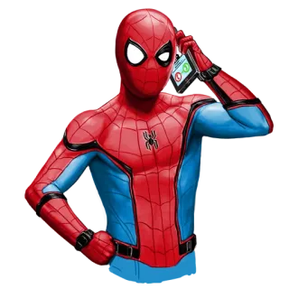 📱 2ae17b34 Spider-Man супергерой, Marvel, комикс, паук, человек telegram sticker
