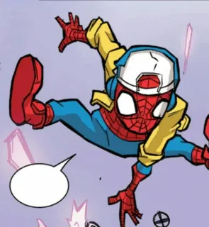 🕸 fbe094e1 Spider-Man marvel, super-héros, comics, dessin animé telegram sticker