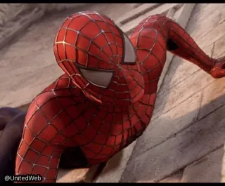 Spiderman Tobey Maguire @stickersb2b whatsapp stickers