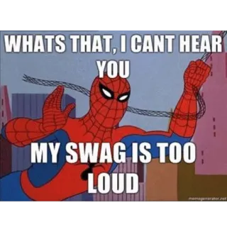 Asshole spiderman telegram stickers