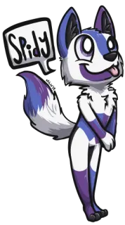 😋 99625ad3 Spidy Dessin animé, Chien, Mignon, Poilu, Animal telegram sticker