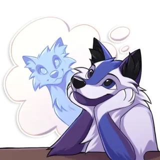 SpidyTheWolfy telegram stickers