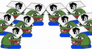 ❤️ 0640f5c4 Pepe the Frog meme, internet, frog, cartoon, character telegram sticker