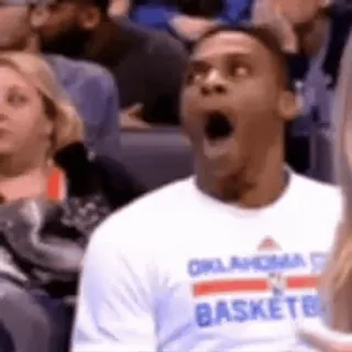 🥱 6dca8431 basquete, chocado, esportes, atleta, fã, pasmo telegram sticker