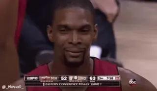 😒 8fd78074 basquete, esportes, nba, chris bosh, miami heat telegram sticker