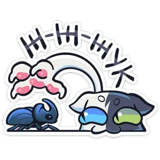 🪲 16ccc23a HONK hupen, katze, käfer, cartoon, aufkleber telegram sticker