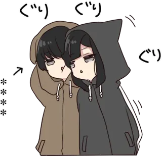 🧁 406a1f50 ぐり telegram sticker