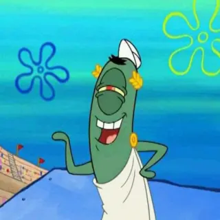 😤 fee002ba Plankton SpongeBob SquarePants Hoạt hình, Spongebob, Plankton, Nhân vật, Hài hước, Nickelodeon telegram sticker