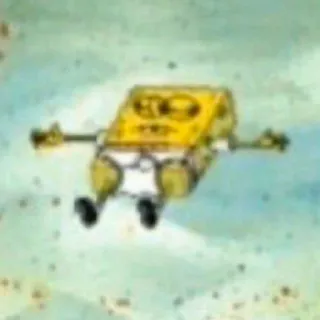 🥢 928a1c5d SpongeBob SquarePants Bob Esponja, desenho animado, engraçado, calça quadrada, personagem telegram sticker