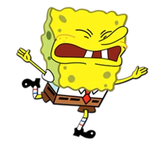 😖 6d22a3cf Spongebob สพันจ์บ็อบ, การ์ตูน, ตลก, ตัวละคร telegram sticker