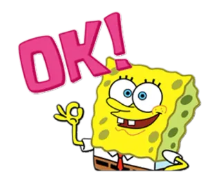 SpongeBob SquarePants whatsapp stickers