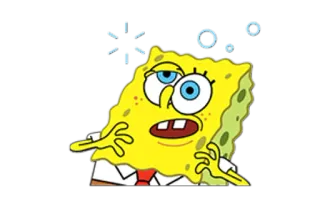 🤢 fbe3aa28 Spongebob สพันจ์บ็อบ, การ์ตูน, นิคเคิลโอเดียน, ตัวละคร, ตลก, เวียนหัว, ฟอง telegram sticker