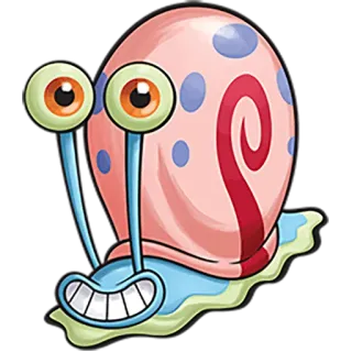 🐌 1eed0cea Gary Spongebob Squarepants Schnecke, Nickelodeon, Gary, Haustier, Cartoon whatsapp sticker