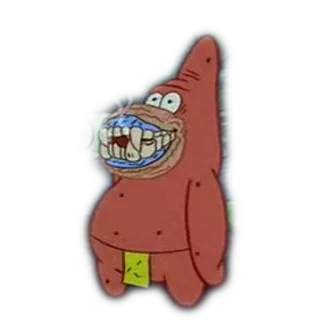 😁 86d1c71d Patrick Star Spongebob Squarepants アニメ, スポンジボブ, パトリック・スター, ミーム, 面白い, ブサイク telegram sticker