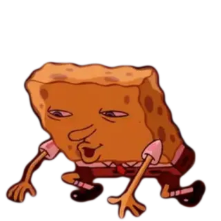 😯 eb0f0eaf Spongebob スポンジボブ, アニメ, 面白い, ミーム, ばかげた, キャラクター telegram sticker