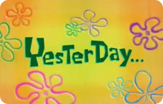 SpongeTime telegram stickers