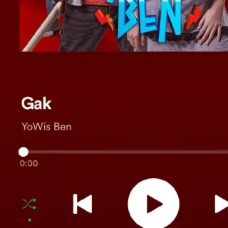 🙂 86ccba96 Gak YoWis Ben 音乐, 歌曲, Yowis Ben, Gak telegram sticker