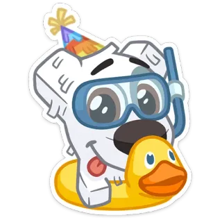 Спотти-пиньята @TgSticker whatsapp stickers