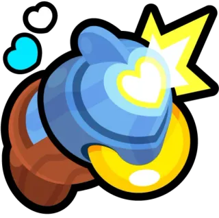 ♥️ c368fb31 ハート, 大砲, 愛, バレンタイン, 発射物, 漫画 telegram sticker