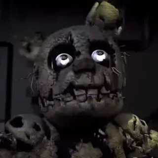 🌟 52710ba9 Springtrap Five Nights at Freddy's Horror, Animatronic, Videogame, Eng, Monster telegram sticker