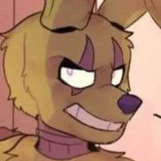 🌟 ad22ee8c Springtrap Five Nights at Freddy's animatronic, horror, konijn, schurk, springtrap telegram sticker