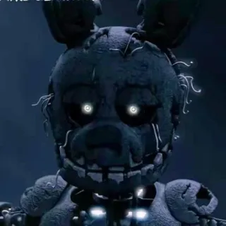 🌟 b8e57458 Springtrap Five Nights at Freddy's springtrap, animatronic, eng, horror, fnaf, videogame telegram sticker