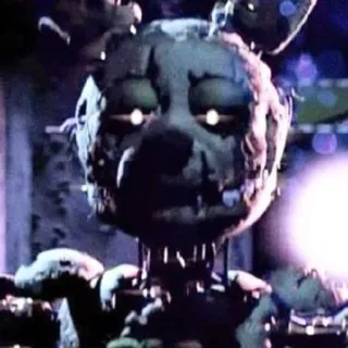 🌟 ed971b6c Springtrap Five Nights at Freddy's Animatronic, Horror, Videogame, Nachtmerrie, Eng, Monster telegram sticker