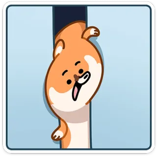 🫠 5555b16c cat, peeking, cartoon, animal, cute, funny telegram sticker