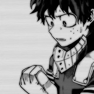 😗 4ecae46a Izuku Midoriya My Hero Academia 动漫, 漫画, 我的英雄学院, 绿谷出久, 德久 telegram sticker