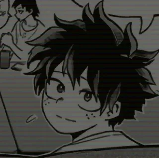 🙂 5c8e9a3d Izuku Midoriya My Hero Academia 动漫, 漫画, 我的英雄学院, 绿谷出久 telegram sticker