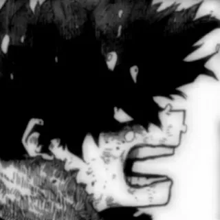 🥺 f1729a24 Izuku Midoriya My Hero Academia 我的英雄学院, 动漫, 漫画, 绿谷出久, 粉丝艺术, 角色, 漫画 telegram sticker