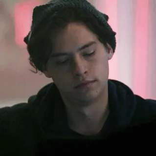 🍁 0c5a4e78 Jughead Jones Riverdale Riverdale, Jughead Jones, Cole Sprouse, Drama adolescente, Serie de TV telegram sticker
