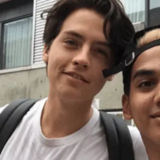 🍁 dfdf8cda Cole Sprouse persona, actor, celebridad, hombre telegram sticker