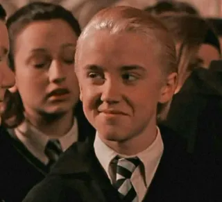 🐍 f9c1ac59 Draco Malfoy Harry Potter harry potter, drago malefoy, serpentard, magie whatsapp sticker