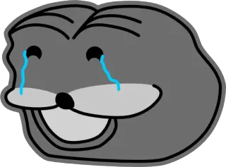 😢 89a61eea pepe, 表情包, 青蛙, 哭, 伤心 telegram sticker