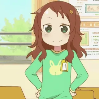 😌 ae66b446 Anime, Hoạt hình, Cô gái, Nhân vật telegram sticker