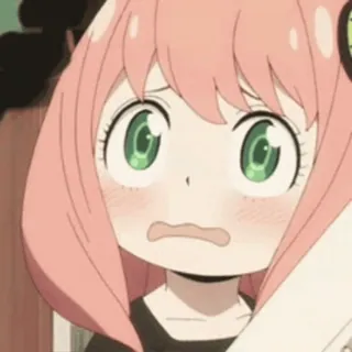 😭 1be93d5d Anya Forger Spy x Family Anime, Charakter, Fanart, Süß, Anya Forger, Spy x Family telegram sticker