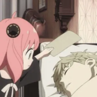 😌 3b2f272e Anya Forger Spy x Family Anime, Spy x Family, Anya, Forger, Fanart telegram sticker