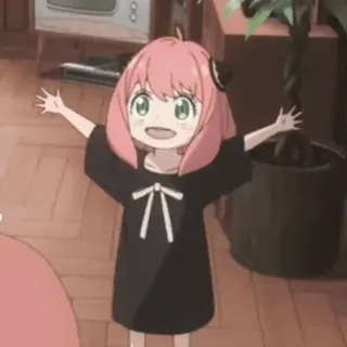 😁 5c4e7409 Anya Forger Spy × Family Anime, Kind, Cartoon, Spy Family, Anya Forger telegram sticker