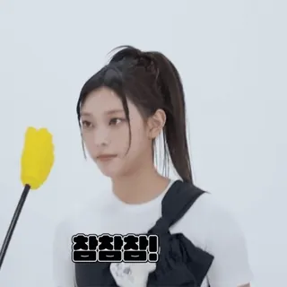 🌨 9b317016 참참참! kpop, девушка, певица, игра, цветок whatsapp sticker