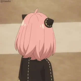 ✋ 4054cd0c Anya Forger Spy × Family Anime, Spy x Family, Anya Forger, süß, Cartoon whatsapp sticker