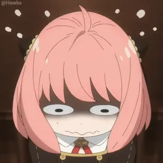 😰 da06e61d Anya Forger Spy × Family Anime, Spy Family, Anya Forger, Cartoon, Lustig, Süß whatsapp sticker