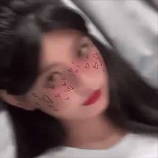 🥭 1b10a58f trái tim, khuôn mặt, phụ nữ, tình yêu, vẻ đẹp telegram sticker