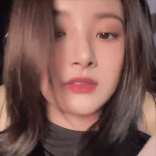 🥭 3ac5166f phụ nữ, chân dung, người, khuôn mặt, trang điểm telegram sticker